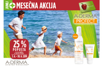 A-Derma Protect ugodneje v mesecu juniju A-Derma Protect ugodneje v mesecu juniju