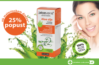 25 % popusta na Aloe Vera X2, olje za nego kože 25 % popusta na Aloe Vera X2, olje za nego kože