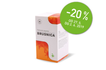 Prehransko dopolnilo Brusnica 20 % ugodneje Prehransko dopolnilo Brusnica 20 % ugodneje