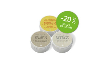 Karitejevo maslo 20 % ugodneje Karitejevo maslo 20 % ugodneje