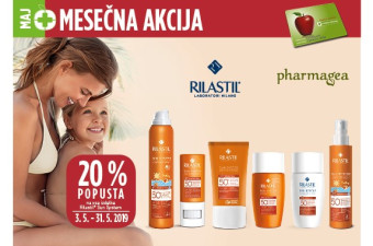 Rilastil Sun ugodneje v mesecu maju Rilastil Sun ugodneje v mesecu maju