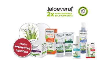 Darilo ob nakupu kateregakoli izdelka iz linije Aloe vera x2 Darilo ob nakupu kateregakoli izdelka iz linije Aloe vera x2