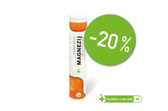 Prehransko dopolnilo Magnezij 20 % ugodneje Prehransko dopolnilo Magnezij 20 % ugodneje