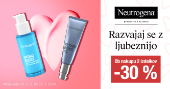 Neutrogena -30 % (ob nakupu 2 kosov)