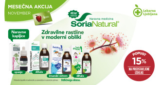 Soria Natural izbrani izdelki -15 %