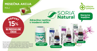 Soria Natural izbrani izdelki -15 %