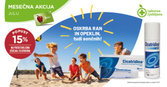 Cicatridina izdelka 15 % ugodneje
