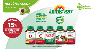 Izbrana prehranska dopolnila Jamieson -15 %