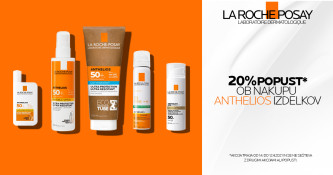 La Roche-Posay Anthelios izdelki 20 % ugodneje