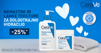CeraVe izdelki za telo -25 %