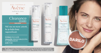 Darilo ob nakupu Avene Cleanance Woman korektivnega seruma ali gladilne nočne kreme Darilo ob nakupu Avene Cleanance Woman korektivnega seruma ali gladilne nočne kreme