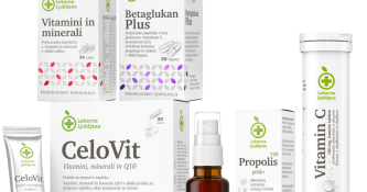 Izbrana prehranska dopolnila Lekarna Ljubljana -20 %