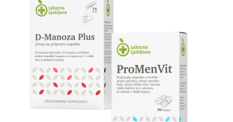 Izbrana prehranska dopolnila Lekarne Ljubljana -20 %
