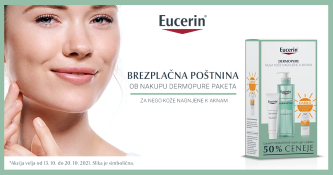 Brezplačna dostava ob nakupu Eucerin DermoPure paketa