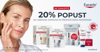 Eucerin promocijska/darilna pakiranja -20 %