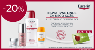 Eucerin -20 % + BREZPLAČNA DOSTAVA