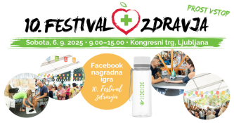 FB nagradna igra »10. Festival zdravja«