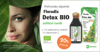 Floradix Detox Bio 20 % ugodneje