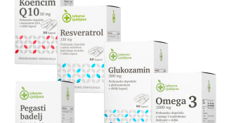 Izbrana prehranska dopolnila Lekarna Ljubljana -15 %