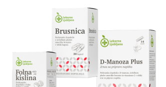 Izbrana prehranska dopolnila Lekarna Ljubljana -15 %