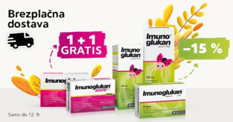 Akcijska ponudba izdelkov Imunoglukan