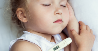 Zniževanje povišane telesne temperature pri otrocih