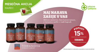 Terranova prehranska dopolnila -15 %