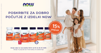 NOW prehranska dopolnila -15 %