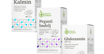 Izbrana prehranska dopolnila Lekarne Ljubljana -20 %