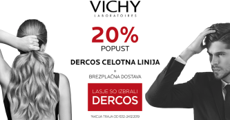 Vichy Dercos 20 % ugodneje