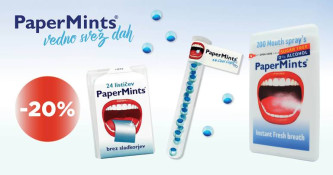 Vsi izdelki PaperMints 20 % ugodneje