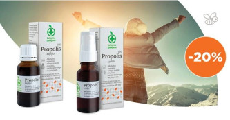 Propolis kapljice in pršilo Lekarne Ljubljana 20 % ugodneje