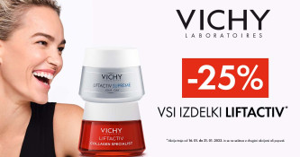 Popusti do 25 % na La Roche-Posay, Vichy in Cerave