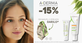 Vsi izdelki A-Derma 15 % ugodneje + DARILO velika EKO torba