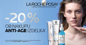  20% popust ob nakupu anti-age La Roche-Posay izdelkov