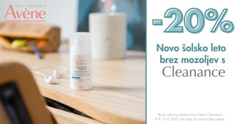 20% popust na linijo Avene Cleanance