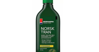 Biopharma Norsk Tran -15 %