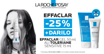 La Roche-Posay Effaclar linija 25 % ugodneje + DARILO