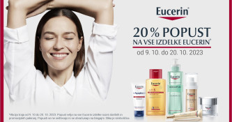 Eucerin -20 % + brezplačna dostava