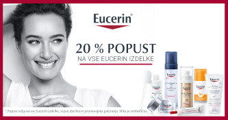 Za kratek čas: vsi izdelki Eucerin -20 %