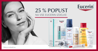 Eucerin vsi izdelki -25 %