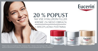 Eucerin Hyaluron Filler kreme za obraz -20 % + BREZPLAČNA DOSTAVA