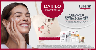 DARILO potovalni set Eucerin + torba pri nakupu Eucerin izdelkov nad 25 €