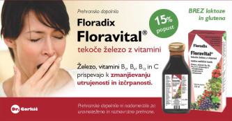Floradix Floravital in Floradix tablete -15 %