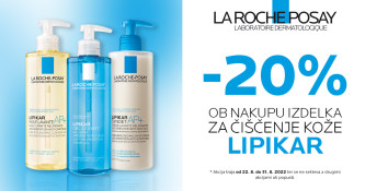 La Roche-Posay Lipikar za čiščenje obraza/telesa -20 %