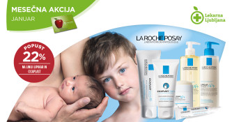 22 % popusta na liniji La Roche Posay Lipikar in Cicaplast
