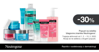 Neutrogena izdelki -30 %