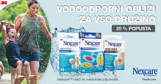 Nexcare obliži -20 %