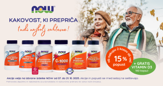 Ob nakupu NOW 2 kosov ali več -15 % + DARILO