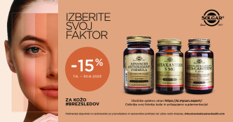 Pripravite svojo kožo na poletje s Solgar izdelki -15 %